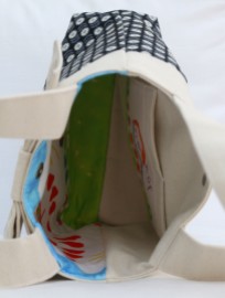 View into bag