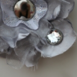 Silver Flower Detail